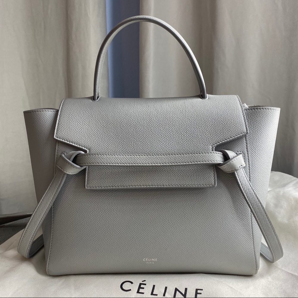 Celine Micro Belt Bag- Pearl Blue